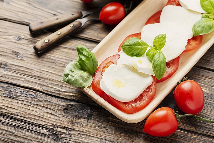 Tomates mozzarella