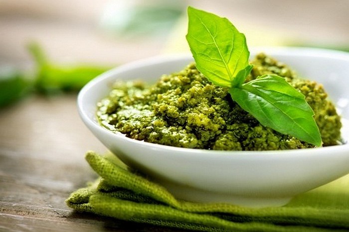 Pesto maison au basilic