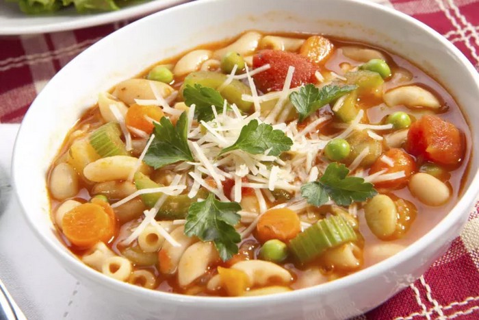 Minestrone de macaroni