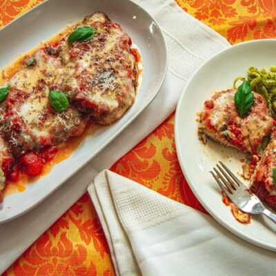 Poulet parmigiana