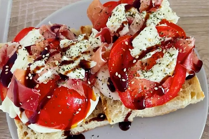 Bruschetta d’été à l’italienne