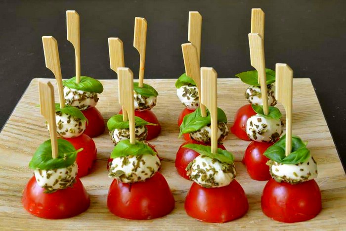 Mini brochettes à l’italienne