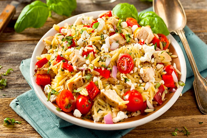 Salade d’orzo à l’italienne