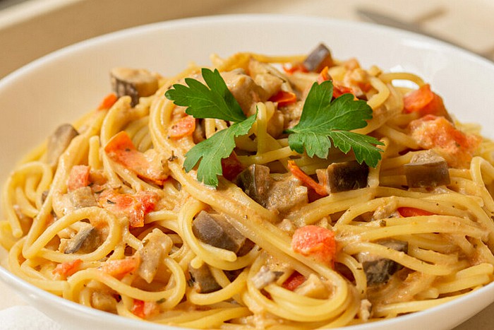 Spaghetti légumes d’été