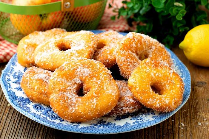 Fritelle di mele (Beignets aux pommes)