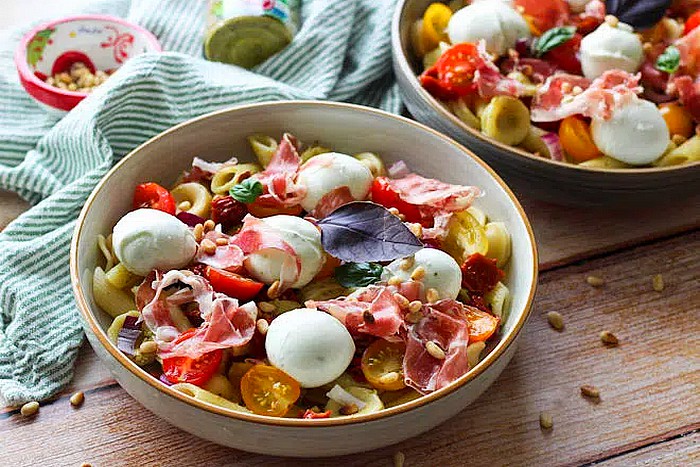 Salade de pâtes à l’Italienne