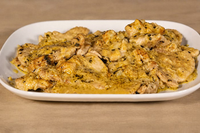 Escalopes avec de la bière