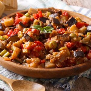 Caponata Sicilienne traditionnelle Caponata Sicilienne traditionnelle3