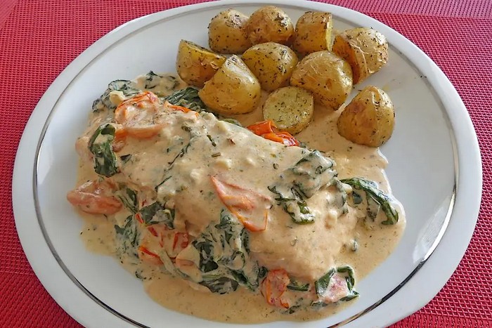 Filets de saumon sauvage à la toscane