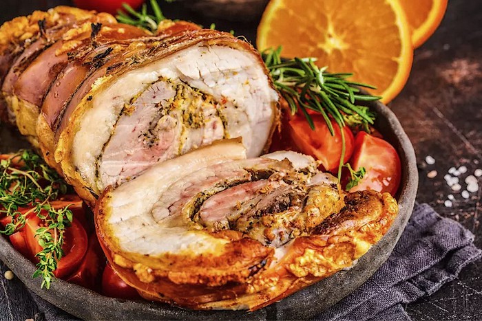 Porchetta traditionnelle