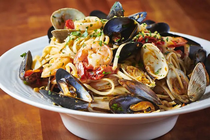 Pâtes aux fruits de mer