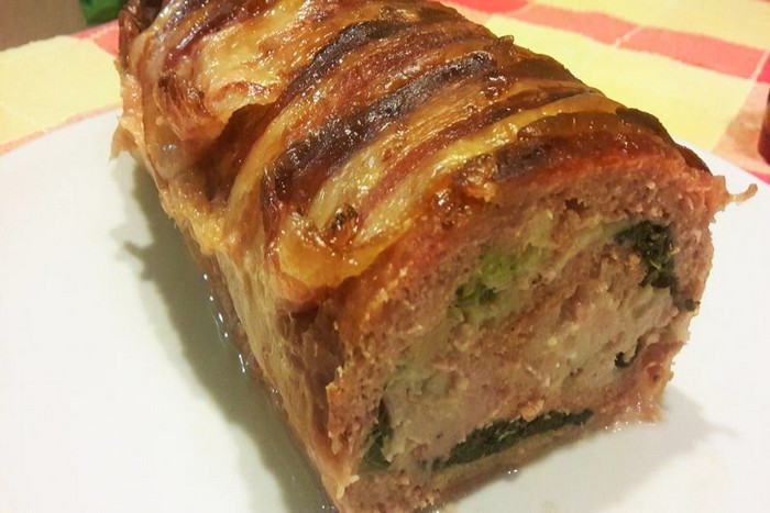Pain de viande cuit au four