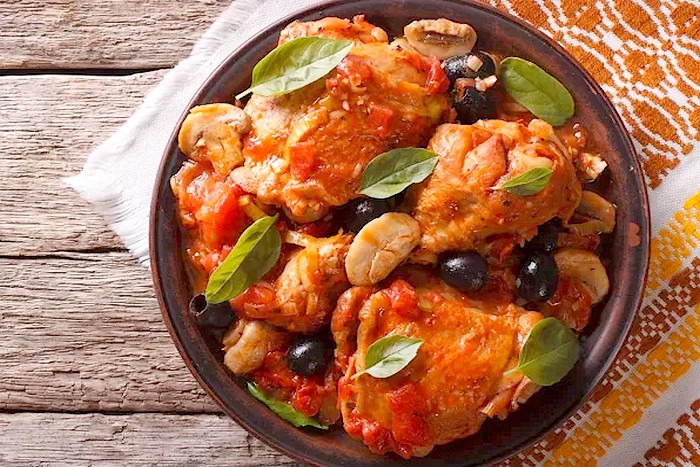 Poulet cacciatore
