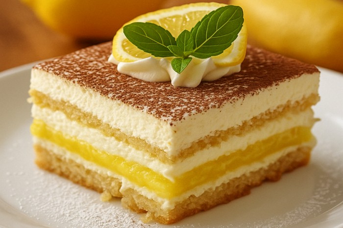 Tiramisu au Citron