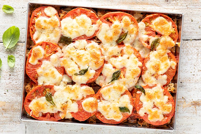 Caprese cuit au four