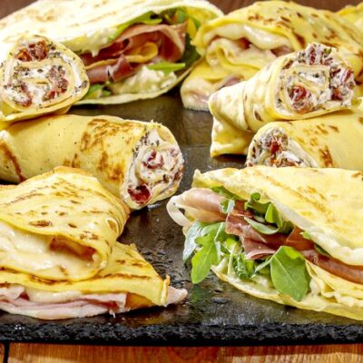 Crêpes salées