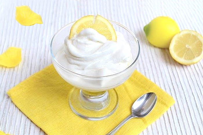 Glace au citron