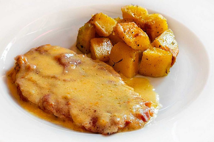 Escalope bolognaise