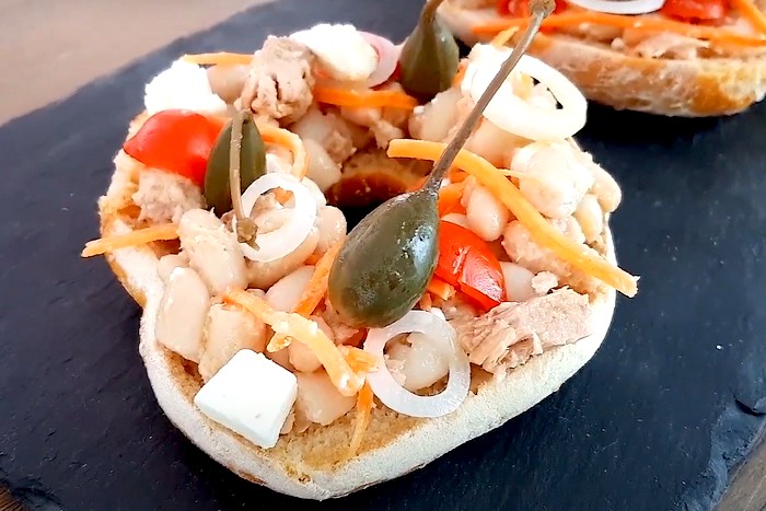 Fresella aux haricots