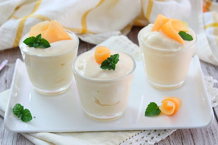Mousse de melon