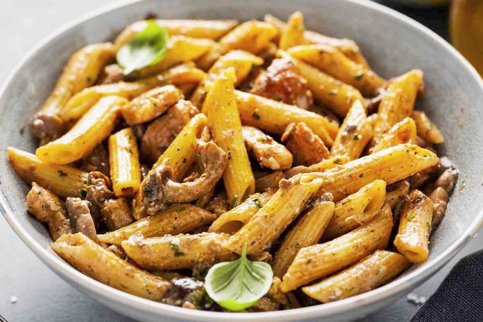 Penne aux champignons