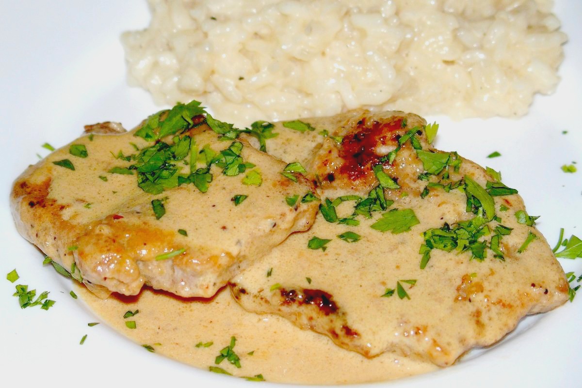 Scaloppine al limone (Escalopes au citron)