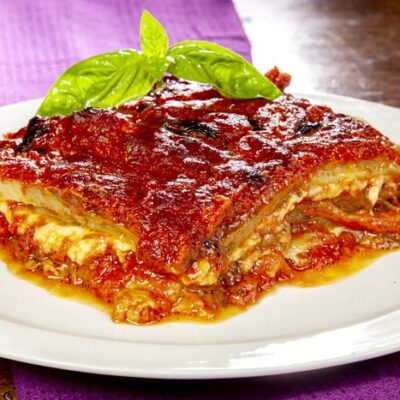 Aubergines Parmigiana