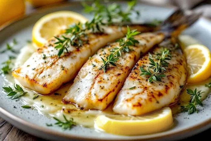 Dorade au sel