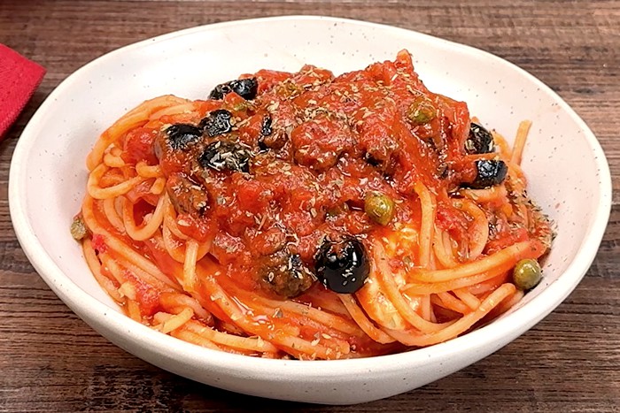 Pâtes alla vesuviana