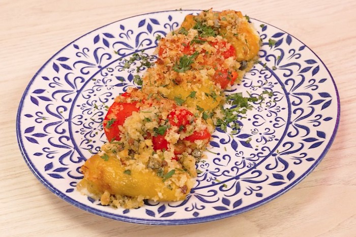 Rouleaux de poivrons
