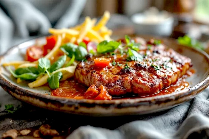 bifteck alla pizzaiola