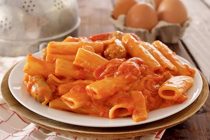 Pâtes alla zozzona