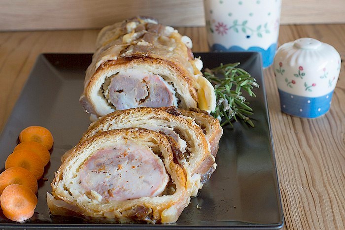 Brochettes en croûte de pain