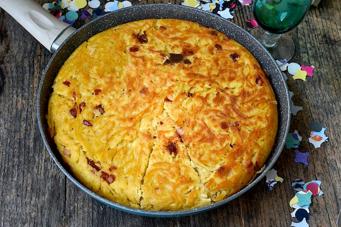 Migliaccio salé Napolitain, recette de grand-mère