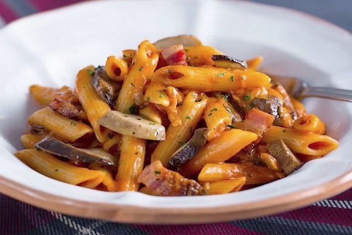 Pennette alla boscaiola