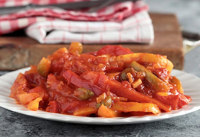 Peperoni alla scacchiata