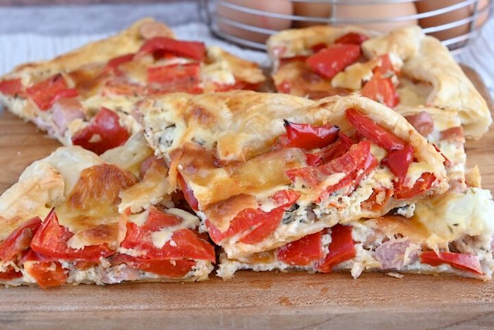 Tarte salée astucieuse