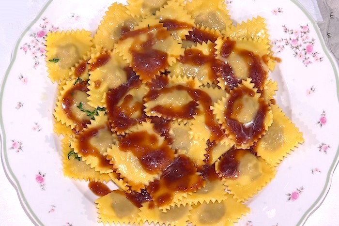 Agnolotti au bœuf braisé