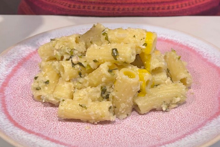 Pâtes anti-gaspillage aux restes de chou-fleur
