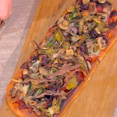 Pizza très capricieuse