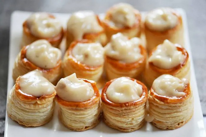 Vol au vent à la fondue