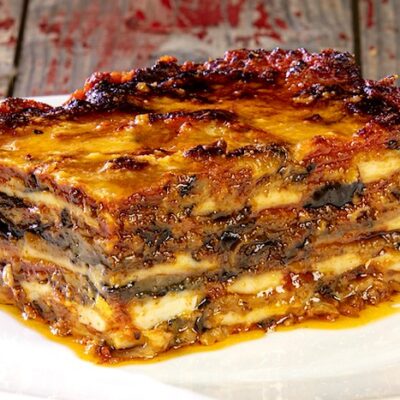 Aubergine Parmigiana