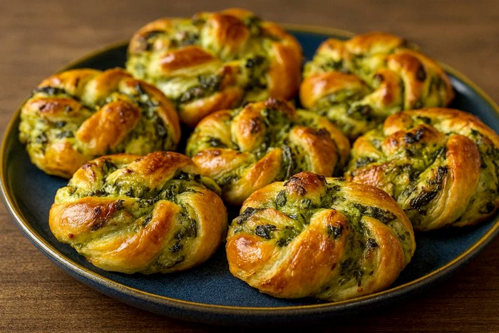 Rouleaux d’épinards et de ricotta