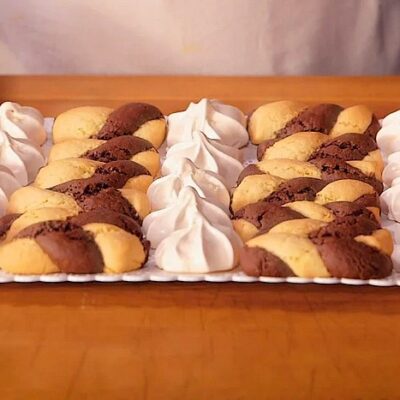 Cabaret biscuit et meringue