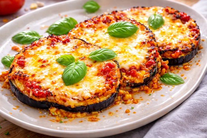 Aubergines à la parmigiana