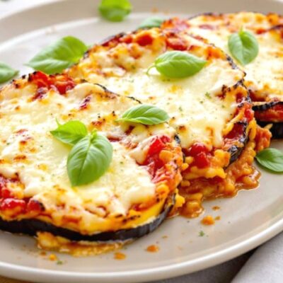 Aubergines à la parmigiana