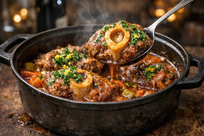 Osso bucco de veau fondant