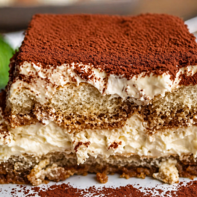 Tiramisu rapide sans œufs