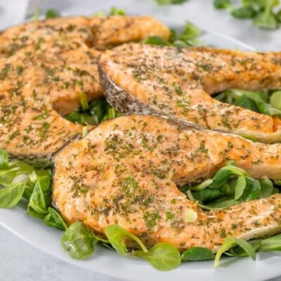 Saumon aux herbes