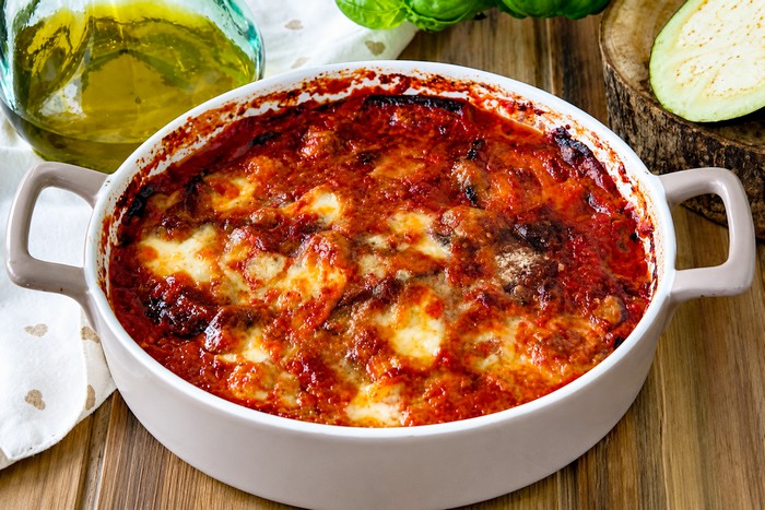 Aubergine parmigiana
